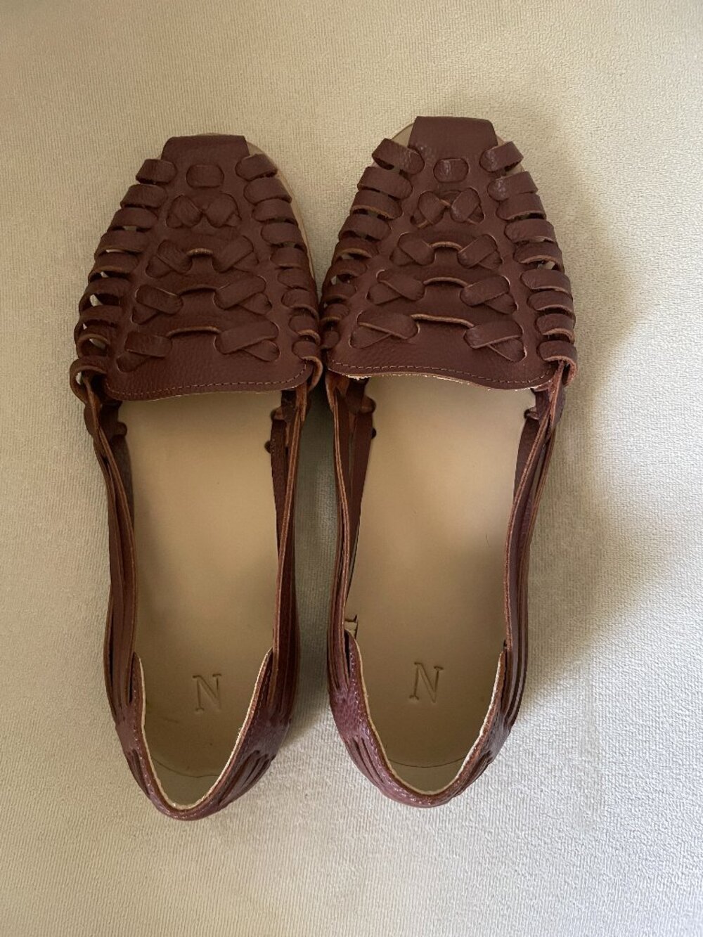 Nisolo Ecuador Burnt Sienna Leather Sandals, 7